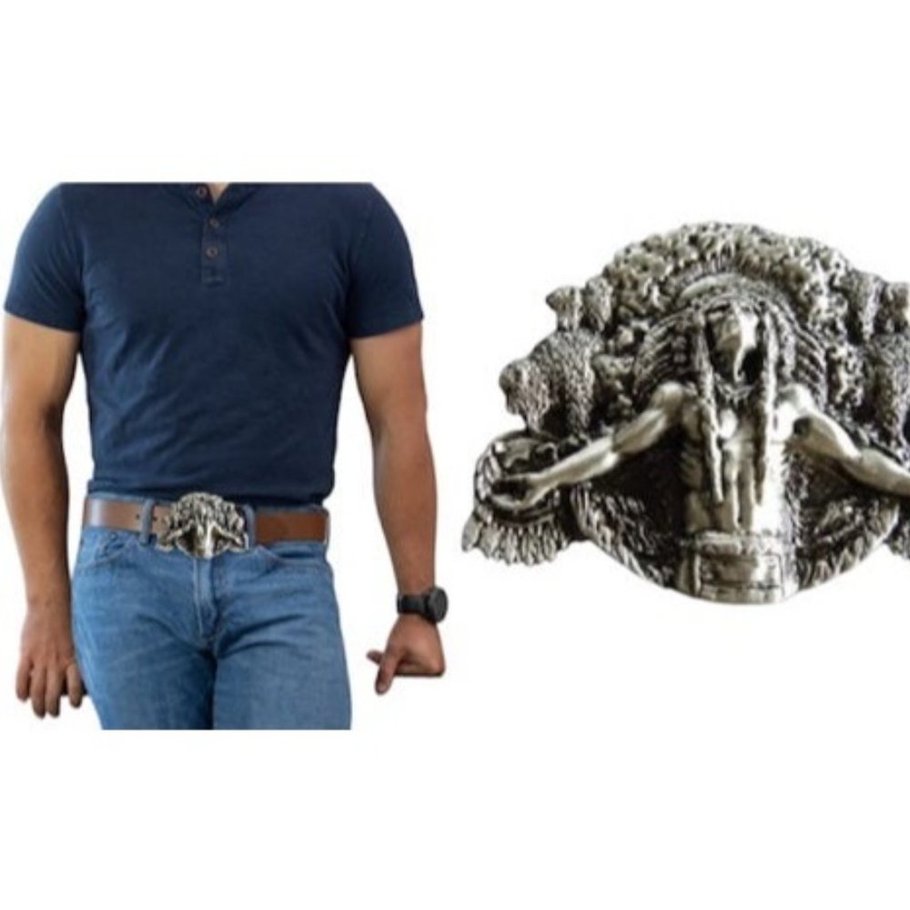 Belt buckle metal